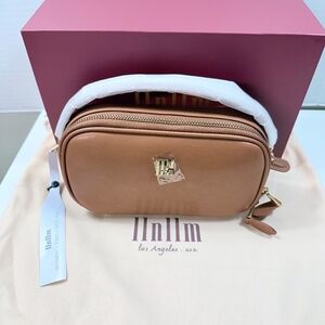 LLNLLM CC CROSSBODY - SMALL PURSE WITH HANDLE -  MOCHA CARAMEL.